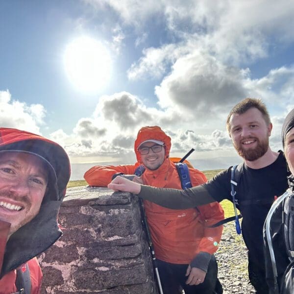 Clarity Wealth team on a hike